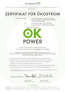 OK-Power-Zertifikat