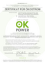 OK-Power-Zertifikat 2026